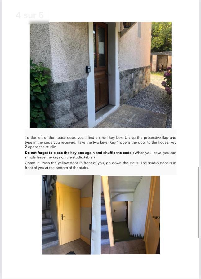 Les Cypres Apartment Vevey Bagian luar foto